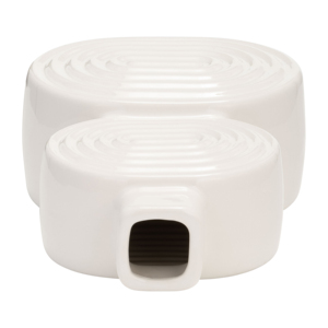 Vaso ovale impilabile in ceramica, stile moderno boho, per soggiorno, camera da letto, ufficio. - Product Image 6