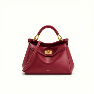 <span class=keywords><strong>Sac</strong></span> à <span class=keywords><strong>main</strong></span> JP Lock Bag Lucia Design avec fermeture éclair, en cuir véritable, bandoulière, pour <span class=keywords><strong>femme</strong></span>, petite taille, usage quotidien - Product Image 5