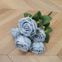 Bouquets de mariage en fleurs artificielles en soie à 7 têtes ILQ5006, très demandés, pour centres de table de mariage, décoration d'événements et d'hôtels