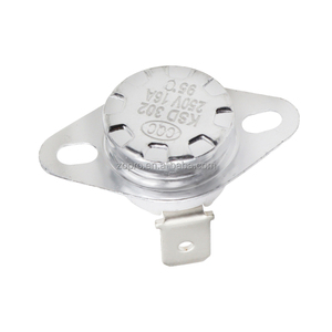 Controlador de temperatura Tipo normalmente cerrado Tipo normalmente abierto 40-155 grados 250V/16A Interruptor de control de temperatura de cerámica KSD302 - Product Image 5