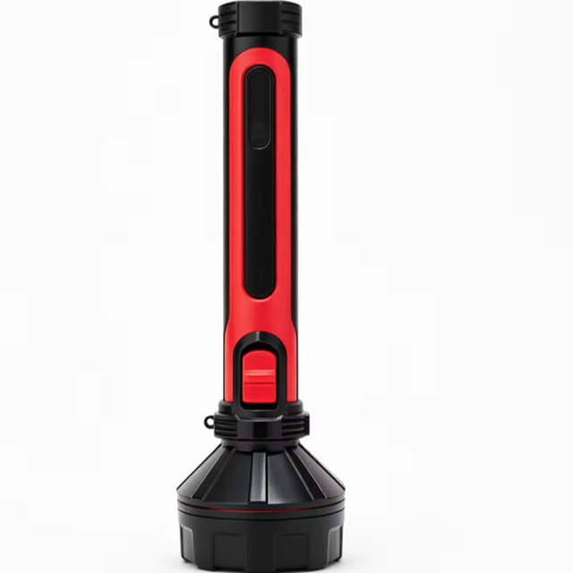 Outdoor Rechargeable LED Torch Light ABS Body USB Charging IP65 Flashlight for Camping