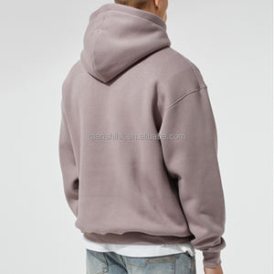 Fabricants de sweats à capuche en vrac vierges Streetwear lourd 100% coton éponge française sweat à capuche unisexe imprimé personnalisé - Product Image 6