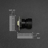 Caméra DFRobot HUSKYLENS 2 Focus, 2MP, objectif réglable 1 150cm, module de vision IA pour la reconnaissance d'objets et la navigation