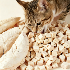 Snack Natural de Pechuga de Pollo con Alto Contenido de Proteínas, Sin Granos, Nutritivo y Saludable para Cachorros y Gatitos, Premios Liofilizados para Mascotas - Product Image 1