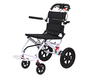 Silla <span class=keywords><strong>de</strong></span> <span class=keywords><strong>Ruedas</strong></span> Plegable Ligera <span class=keywords><strong>de</strong></span> Acero al Carbono, Ayuda <span class=keywords><strong>de</strong></span> Movilidad Ajustable <span class=keywords><strong>para</strong></span> Adultos Mayores y Discapacitados, Uso Doméstico y Hospitalario - Product Image 6