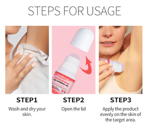 Suero Inhibidor del Crecimiento del Vello LANTHOME, Desodorante Antitranspirante Seguro y Efectivo para la Eliminación del Vello Facial, Crema Depilatoria - Product Image 4