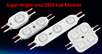 Garantie 7 ans, module LED 12V 4 LED 3W 390lm IP67 étanche, injection SMD 2835 pour enseignes publicitaires, boîte lumineuse