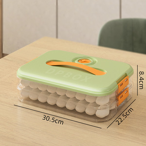 Hộp đựng thực phẩm 5 tầng HYRI 2024 phổ biến, có hẹn giờ, xếp chồng được, dùng để bảo quản bánh bao, thực phẩm đông lạnh, phụ kiện nhà bếp - Product Image 3