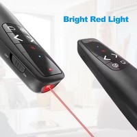 Portable Rechargeable USB PPT Page Turning Pen PowerPoint Presentation Clicker Télécommande