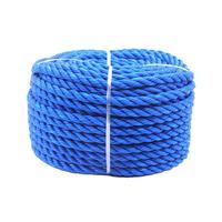 Corde torsadée à 3 brins en vrac, résistante aux UV, imperméable, bonne tenue des nœuds, pour l'agriculture, le regroupement des cultures, l'utilisation marine, la sécurisation des cargaisons