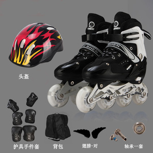 Direkt vom Hersteller: Rollschuhe für Kinder, Sport-Skateschuhe mit Blinkenden 12-Zoll-Rädern für Männer, 5-Jährige, Cartoon-Design - Product Image 4