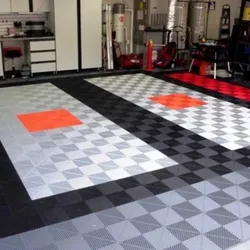 Anti-slip Garage <b>Floor</b> <b>Tiles</b> <b>Interlocking</b> Plastic PP <b>Floor</b> <b>Tile</b> for Car Wash Room Splicing <b>Floor</b> Mat - Product Image 4