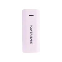Module de batterie externe USB en aluminium 5V 5600mAh 2x 18650 personnalisé, kit DIY pour chargeur de batterie portable