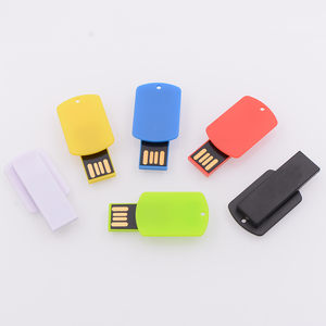 Flash Drive USB, klip plastik klasik desain ABS kunci stik memori Pendrive 3.0 16GB kapasitas sempurna baru - Product Image 5