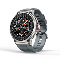 Smartwatch V69 per Uomo con Chiamate Bluetooth, Tracker di Attività Fitness, Monitoraggio Ossigeno nel Sangue, Frequenza Cardiaca, Sonno e Sport