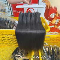 Alibaba Verified Pro Top Factory Foxen, Fournisseur de Cheveux Indiens Bruts 100% Naturels, Vente en Gros de Cheveux Vierges, Lot de Cheveux Bruts d'un Seul Donneur