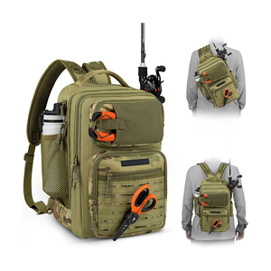 Bền đa năng Trọng lượng nhẹ công suất lớn giải quyết túi lưu trữ Sling đi bộ đường dài Săn Bắn Câu cá ba lô túi - Product Image 1