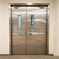 Barre anti-panique en acier inoxydable SUS304 certifiée coupe-feu au design moderne pour la sécurité des portes d'urgence extérieures