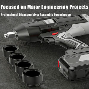 Nueva <span class=keywords><strong>Llave</strong></span> <span class=keywords><strong>de</strong></span> <span class=keywords><strong>Impacto</strong></span> Inalámbrica <span class=keywords><strong>con</strong></span> Estilo y Alto Torque, Kit <span class=keywords><strong>de</strong></span> Herramientas Eléctricas - Product Image 5