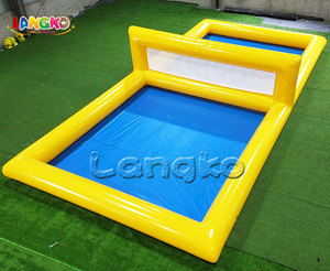Cancha de <span class=keywords><strong>Voleibol</strong></span> Inflable Gigante Hermética para Playa, <span class=keywords><strong>Piscina</strong></span>, Deportes Acuáticos - Product Image 2