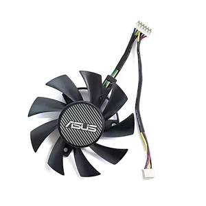 Ventilateur de refroidissement graphique 75MM PLA08015S12HH FD8015U12D GTX 1660 RX5700 RX5700XT pour <span class=keywords><strong>ASUS</strong></span> GTX 1660Ti 1660super RX <span class=keywords><strong>5700</strong></span> <span class=keywords><strong>XT</strong></span> TUF X3 OC - Product Image 3