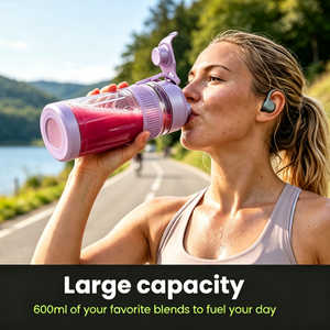 Nouvelle Tendance : Mixeur Portable Sans Fil 600ML Type C à Charge Rapide pour Smoothies, Idéal Maison et Activités Extérieures - Product Image 5