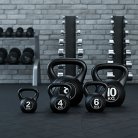 Venta al por mayor transfronteriza: Pesas Rusas de Arena de PE Modelo FTSM-HL410H para Entrenamiento de Sentadillas Femeninas y Equipo de Fitness Doméstico Competitivo
