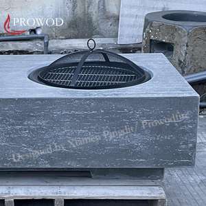 Chauffage extérieur <span class=keywords><strong>Barbecue</strong></span> <span class=keywords><strong>Cheminée</strong></span> en béton Réchaud de camping Foyers à charbon de bois - Product Image 4