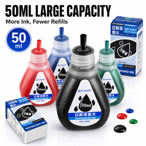 <span class=keywords><strong>Marqueur</strong></span> effaçable pour <span class=keywords><strong>tableau</strong></span> <span class=keywords><strong>blanc</strong></span> 60 ml, encre <span class=keywords><strong>rechargeable</strong></span> noir, bleu, rouge, vert, adapté aux tableaux blancs - Product Image 1