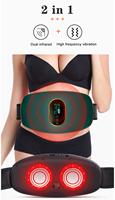 Application de taille de ceinture de minceur abdominale électrique portable masseur anti-graisse