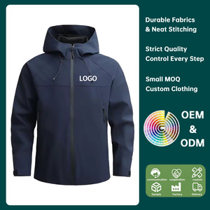 Giacca a Vento Impermeabile di Alta Qualità con Cerniera, Ripiegabile e Antivento, Abbigliamento da Ciclismo con Cappuccio per Escursionismo all'Aperto - Product Image 1