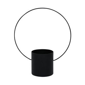 Set de 2 pots de plantes jardin sur pied, avec poignée, supports modernes, <span class=keywords><strong>pour</strong></span> intérieur et extérieur, <span class=keywords><strong>balcon</strong></span> - Product Image 1