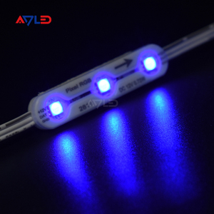 Module LED RGBIC Pixel 12V 5050 CE 3 LED WS2811 WS2812 pour enseignes lumineuses 0.72W IP68 – Module d'éclairage commercial RGBIC pour caissons lumineux - Product Image 3