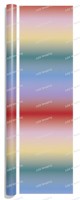Papier d'art recyclable dégradé arc-en-ciel, holographique brillant, pour emballage cadeau 80 g/m², avec boîte cadeau assortie, sac cadeau et étiquette suspendue pour emballage de fête