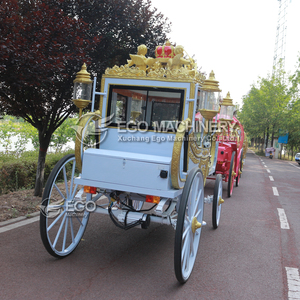 Nouvelle Arrivée de la Fabrique de Calèches Royales : Calèche Royale Électrique Élégante de Haute Qualité pour Mariages - Product Image 4