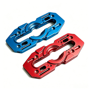 Plaques de fixation en alliage d'aluminium usinées CNC 5 axes sur mesure, haute précision pour le réglage des supports de moto - Product Image 3