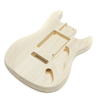Corps de guitare électrique bricolage personnalisé en gros pour kit de guitare électrique ST bricolage multi-styles en bois à vendre