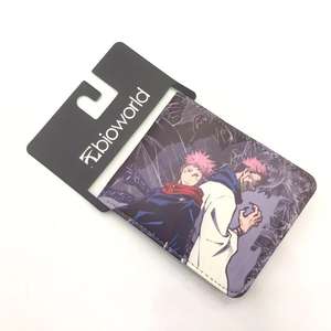 40 Styles Jujutsu Kaisen Satoru Gojo Itadori Yuji Megumi Coin Purses Hot Cartoon Unisex PU Anime Wallet pour Hommes Femmes Enfants - Product Image 6