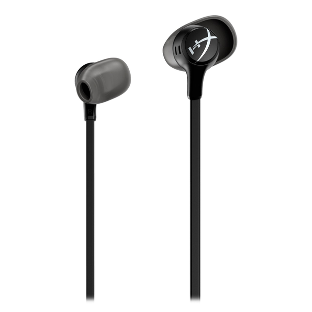 Hyper X Cloud Earbuds II Gaming In-ear Headset Wired 3.5mm Headset Built-in Microphone Black