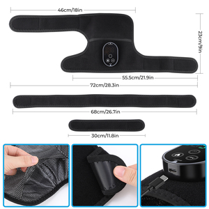 Rechargeable Cordless Electric Heating Vibration Knee Joint Soothing Massager for Elderly with Hot Compress <strong>Physiotherapy</strong> - Product Image 6