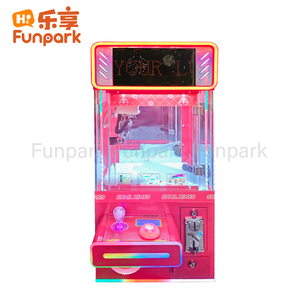 Funpark búp bê cần cẩu máy Đồ chơi bắt sang trọng grabbing Đồng tiền hoạt động trò chơi nhỏ mini Claw máy bắt búp bê máy - Product Image 5