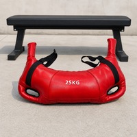 Tas Power Bag Crescent Dengan Beberapa Pegangan dan Lubang Samping Untuk Latihan Fungsional di Rumah, Studio, dan Komersial