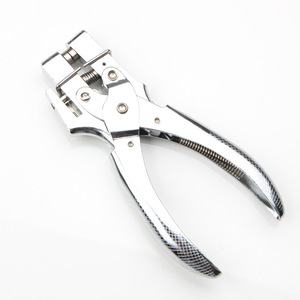 Pince à œillets multifonctionnelle en acier inoxydable robuste pour la fabrication de sacs à main, outils de maroquinerie avec 100 boutons - Product Image 3