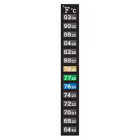 Autocollant pour thermomètre d'aquarium Lcd adhésif pour aquarium