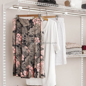 <span class=keywords><strong>Kit</strong></span> d'organisation de placard moderne sur mesure en métal pour dressing, étagères suspendues pour meubles de maison, chambre à coucher, bureau à domicile - Product Image 4