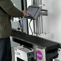 La máquina de marcado láser ANTIAN TTO UV genera e imprime números de serie, números de lote, códigos de barras, códigos QR y datos dinámicos en tiempo real