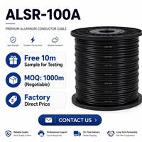 Câble coaxial ELESUN ALSR-100A haute performance à faible perte 50 ohms avec conducteur en cuivre massif, pour antennes, GPS et routeurs