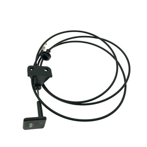 Cable de liberación del capó para Honda CRV con manija 74130S9AA01ZA negro para reemplazo y reparación - Product Image 1