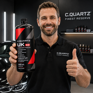 C.QUARTZ UK 3.0 เคลือบเซรามิกสำหรับรถยนต์ นาโนเซรามิกปกป้องสีรถ เงางาม ป้องกันรอยขีดข่วน ป้องกันสารเคมี - Product Image 5