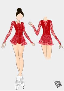 Vêtements <span class=keywords><strong>de</strong></span> performance <span class=keywords><strong>de</strong></span> haute qualité pour le patinage Ballet <span class=keywords><strong>de</strong></span> danse sur glace et les compétitions contemporaines <span class=keywords><strong>Justaucorps</strong></span> <span class=keywords><strong>de</strong></span> scène infusé <span class=keywords><strong>de</strong></span> spandex - Product Image 4